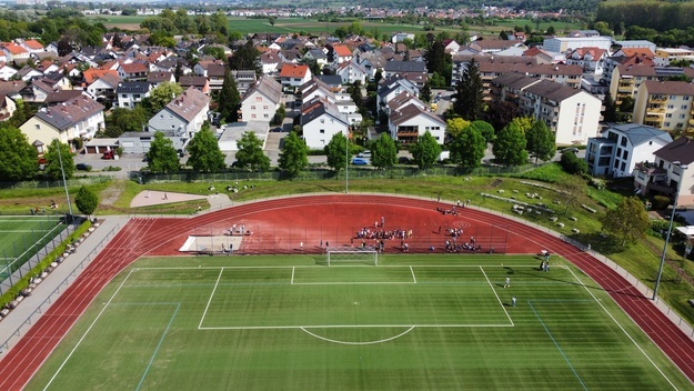 Bundesjugendspiele im Stadion der Hans-Michel-Halle 